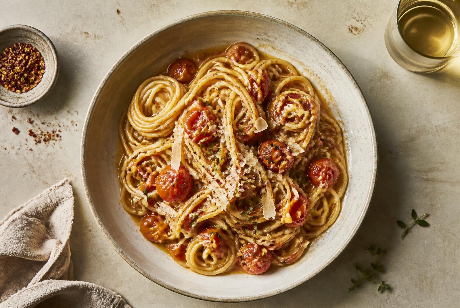 Brown Butter Tomato Pasta